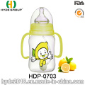 240ml PP Plástico BPA Livre Mamadeira Do Bebê (HDP-0703)